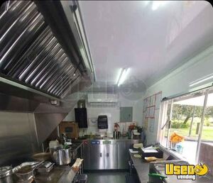 2022 Food Concession Trailer Kitchen Food Trailer Diamond Plated Aluminum Flooring Florida for Sale