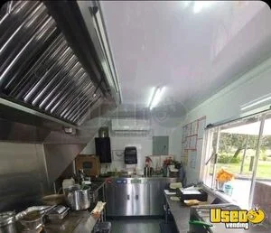 2022 Food Concession Trailer Kitchen Food Trailer Diamond Plated Aluminum Flooring Florida for Sale