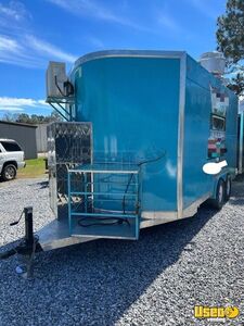 2022 Food Concession Trailer Kitchen Food Trailer Diamond Plated Aluminum Flooring Mississippi for Sale