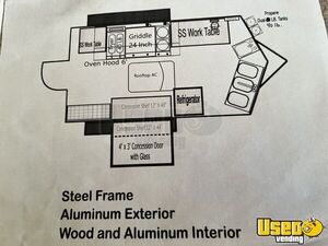 2022 Food Concession Trailer Kitchen Food Trailer Exhaust Fan Pennsylvania for Sale