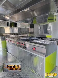 2022 Food Concession Trailer Kitchen Food Trailer Exterior Customer Counter Florida for Sale