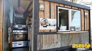 2022 Food Concession Trailer Kitchen Food Trailer Exterior Customer Counter Oregon for Sale