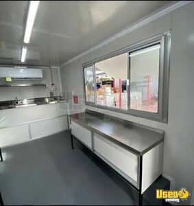 2022 Food Concession Trailer Kitchen Food Trailer Exterior Customer Counter Texas for Sale