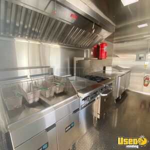 2022 Food Concession Trailer Kitchen Food Trailer Exterior Customer Counter Texas for Sale