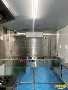 2022 Food Concession Trailer Kitchen Food Trailer Gray Water Tank Texas for Sale
