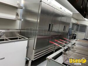 2022 Food Concession Trailer Kitchen Food Trailer Insulated Walls Texas for Sale