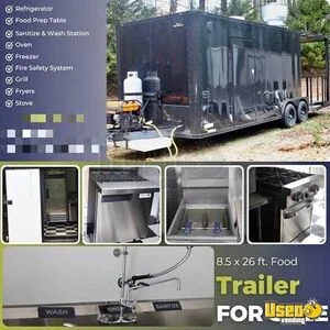 2022 Food Concession Trailer Kitchen Food Trailer Propane Tank Georgia for Sale