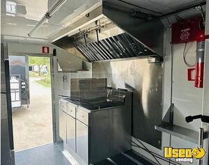 2022 Food Concession Trailer Kitchen Food Trailer Stainless Steel Wall Covers Florida for Sale