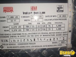 2022 Food Concession Trailer Kitchen Food Trailer Stainless Steel Wall Covers North Carolina for Sale