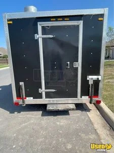 2022 Food Concession Trailer Kitchen Food Trailer Stainless Steel Wall Covers Texas for Sale