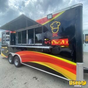 2022 Food Concession Trailer Kitchen Food Trailer Texas for Sale