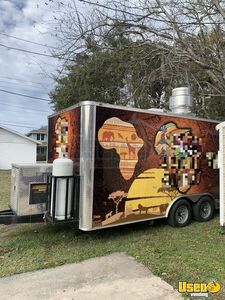 2022 Food Kitchen Trailer Kitchen Food Trailer Air Conditioning Florida for Sale