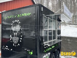 2022 Food Trailer Concession Trailer Stainless Steel Wall Covers Ohio for Sale