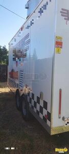 2022 Food Trailer Kitchen Food Trailer Diamond Plated Aluminum Flooring California for Sale