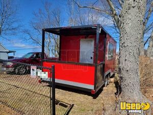 2022 Food Trailer Kitchen Food Trailer Diamond Plated Aluminum Flooring Connecticut for Sale