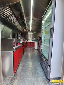 2022 Food Trailer Kitchen Food Trailer Diamond Plated Aluminum Flooring Texas for Sale