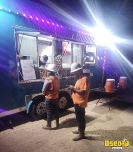 2022 Food Trailer Kitchen Food Trailer Exterior Lighting Texas for Sale