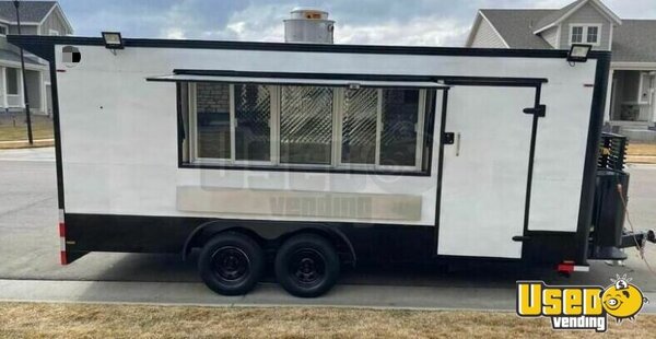 2022 Food Trailer Kitchen Food Trailer Texas for Sale
