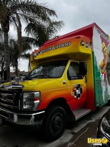 2022 Food Truck All-purpose Food Truck Diamond Plated Aluminum Flooring California for Sale