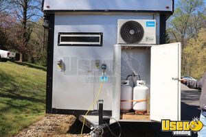 2022 Food Vending Trailer Hm8x22 Concession Trailer Stainless Steel Wall Covers North Carolina for Sale