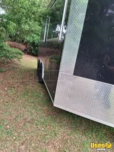 2022 Freedom Trailer, 8.5 × 14 Tandem Axle Enclosed Trailer Concession Trailer Diamond Plated Aluminum Flooring North Carolina for Sale