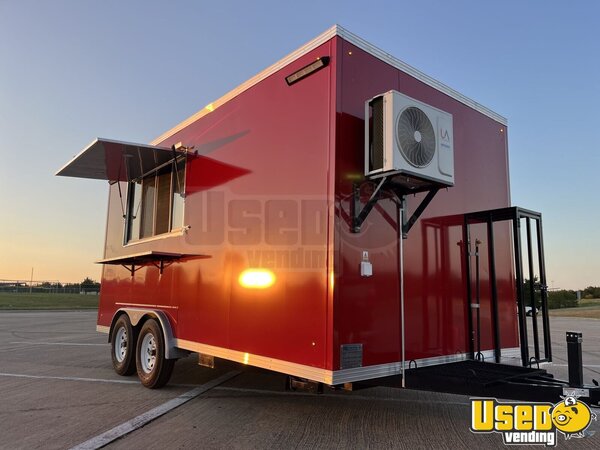 2022 Fs8x16 Kitchen Food Trailer Texas for Sale