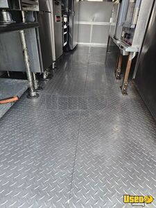 2022 Fud Trailer Kitchen Food Trailer Diamond Plated Aluminum Flooring Texas for Sale