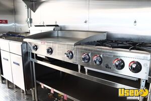 2022 Gk-248080-a Kitchen Food Trailer Prep Station Cooler Texas for Sale