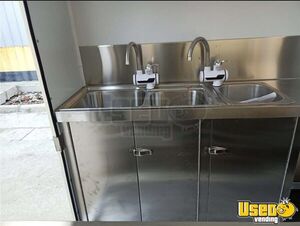 2022 Gl-fr220d Concession Trailer Stainless Steel Wall Covers California for Sale