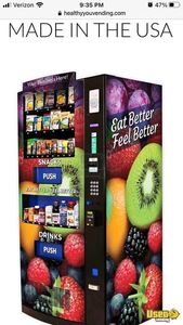 2022 Have Serial Numbers Not Model Number Healthy You Vending Combo 2 Florida for Sale