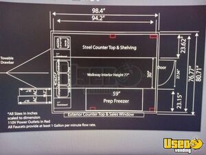 2022 Ice Cream Concession Trailer Ice Cream Trailer Deep Freezer Arizona for Sale