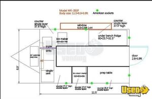 2022 Ice Cream Concession Trailer Ice Cream Trailer Generator Florida for Sale