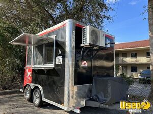 Lightly Used 2022 - 8' x 14' Kitchen Food Concession Trailer with Pro-Fire for Sale in Florida!