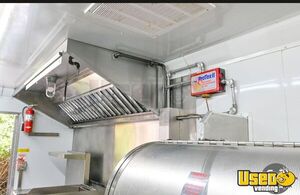 2022 Kitchen Food Concession Trailer With Smoker Kitchen Food Trailer Exhaust Hood Florida for Sale