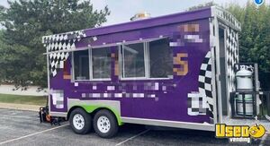 2022 Kitchen Food Trailer Air Conditioning Indiana for Sale