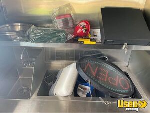 2022 Kitchen Food Trailer Diamond Plated Aluminum Flooring Florida for Sale