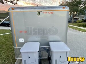 2022 Kitchen Food Trailer Diamond Plated Aluminum Flooring Florida for Sale