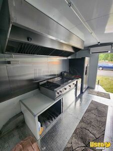 2022 Kitchen Food Trailer Diamond Plated Aluminum Flooring Michigan for Sale