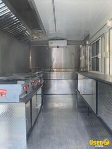 2022 Kitchen Food Trailer Diamond Plated Aluminum Flooring Texas for Sale