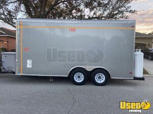 2022 Kitchen Food Trailer Insulated Walls Florida for Sale
