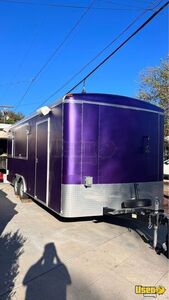 2022 Kitchen Food Trailer Kitchen Food Trailer Prep Station Cooler California for Sale