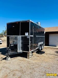 2022 Kitchen Trailer Concession Trailer Diamond Plated Aluminum Flooring California for Sale