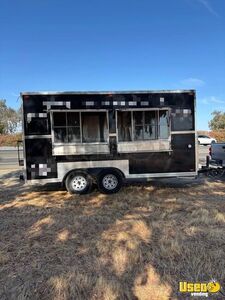 2022 Kitchen Trailer Concession Trailer Stainless Steel Wall Covers California for Sale