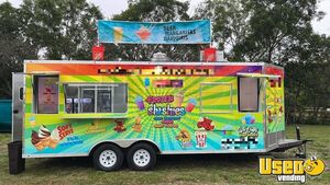 2022 Kitchen Trailer Kitchen Food Trailer Air Conditioning Florida for Sale