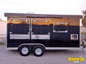 2022 16' Kitchen Food Concession Trailer with Pro-Fire System for Sale in California!