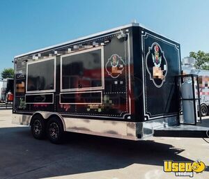 2022 Kitchen Trailer Kitchen Food Trailer Concession Window Texas for Sale