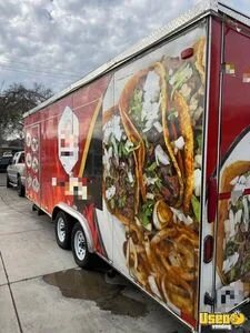 2022 Kitchen Trailer Kitchen Food Trailer Diamond Plated Aluminum Flooring California for Sale