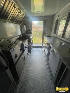 2022 Kitchen Trailer Kitchen Food Trailer Diamond Plated Aluminum Flooring Florida for Sale