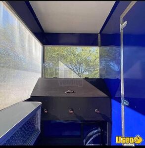 2022 Kitchen Trailer Kitchen Food Trailer Diamond Plated Aluminum Flooring Florida for Sale