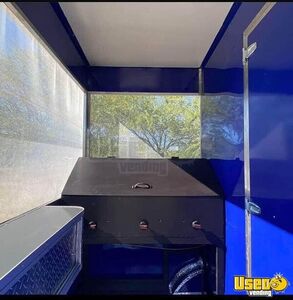 2022 Kitchen Trailer Kitchen Food Trailer Diamond Plated Aluminum Flooring Florida for Sale